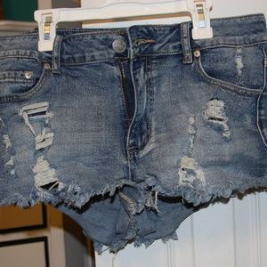 Jean shorts